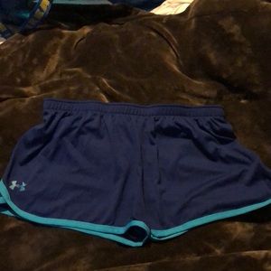 Blue shorts